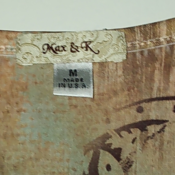 Max & K floral maxi dress M - Picture 3 of 8